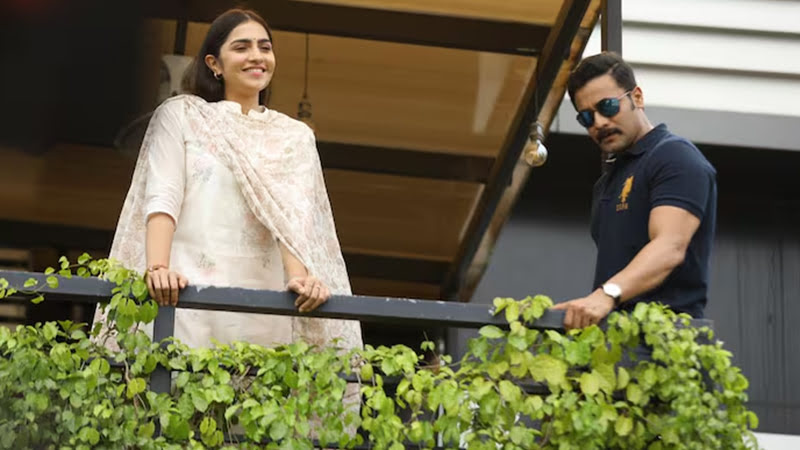 Srimurali and Rukmini Jodi's touch of silent love