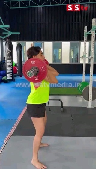 Nishvika Naidu's workout,