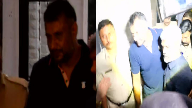 Actor Darshan apologized to the staff