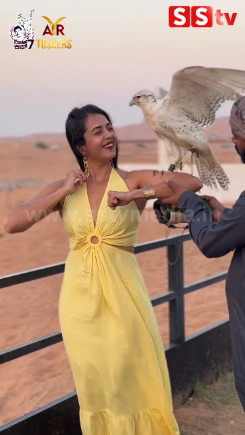 Arathi Padubidri photoshoot at Dubai deserts