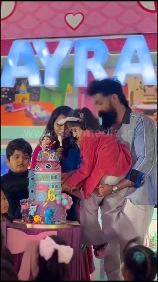 Yash's daughter's birthday party