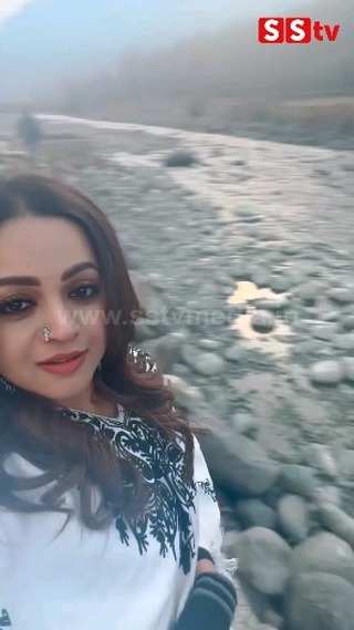 Look what actress Bhavana is doing