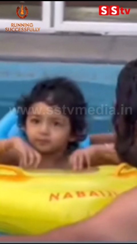 Look how much his daughter likes Dhruva Sarja