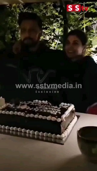 Kiccha Sudeep's wife celebrates Max Movie success