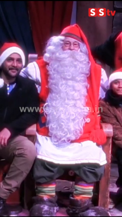 Mr. Murali and family celebrated Christmas in Lapland
