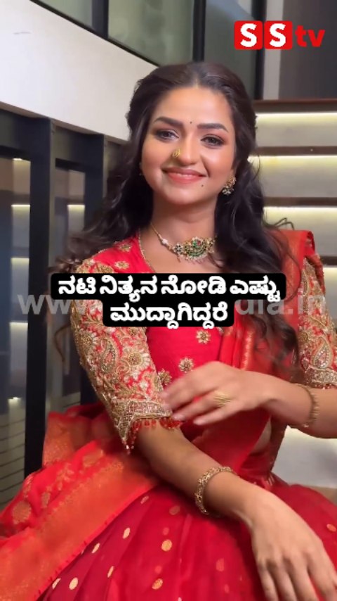 Actress Nithya is so cute