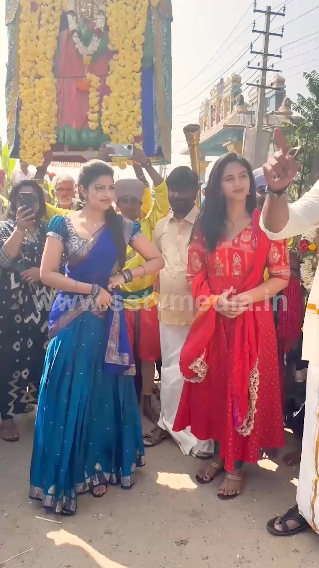 Heroines danced and rocked during the Bhuvanam Gaganam Sankranti celebrations