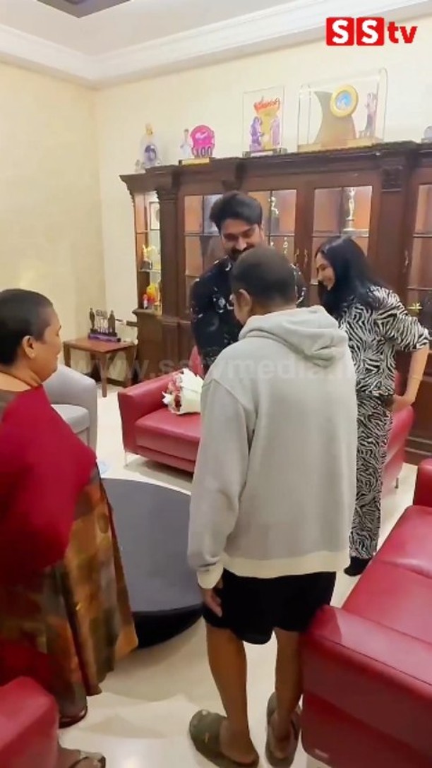 Rajavardhan Ragini of Gajarama inquired about Shivanna's health
