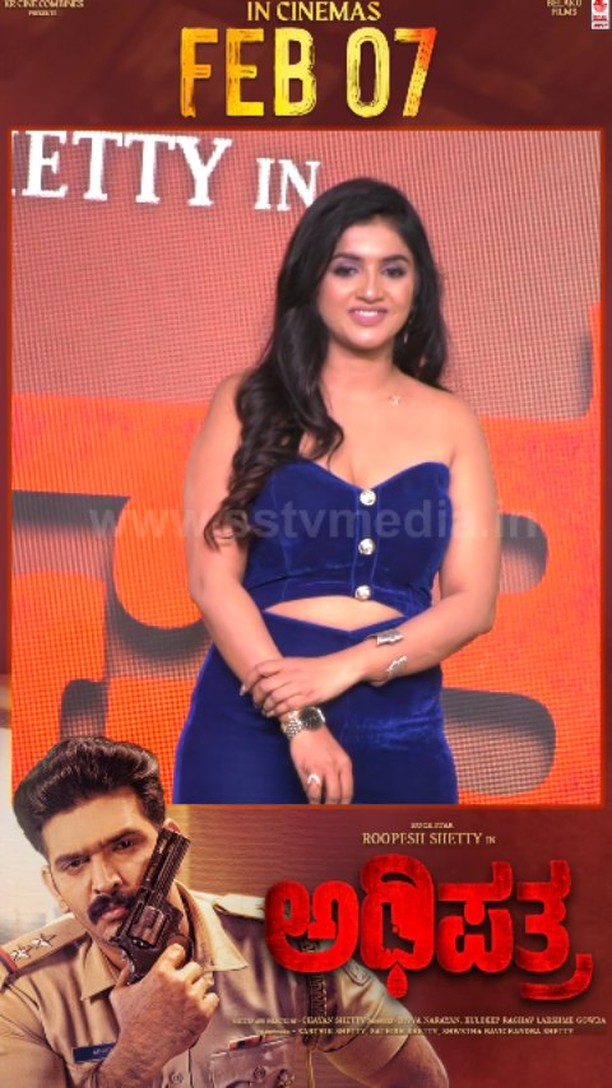 Look what Janhvi is doing in the Adhipatra