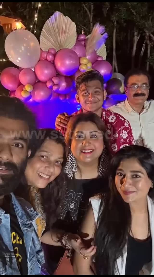 Rakshita celebrated her birthday with her family