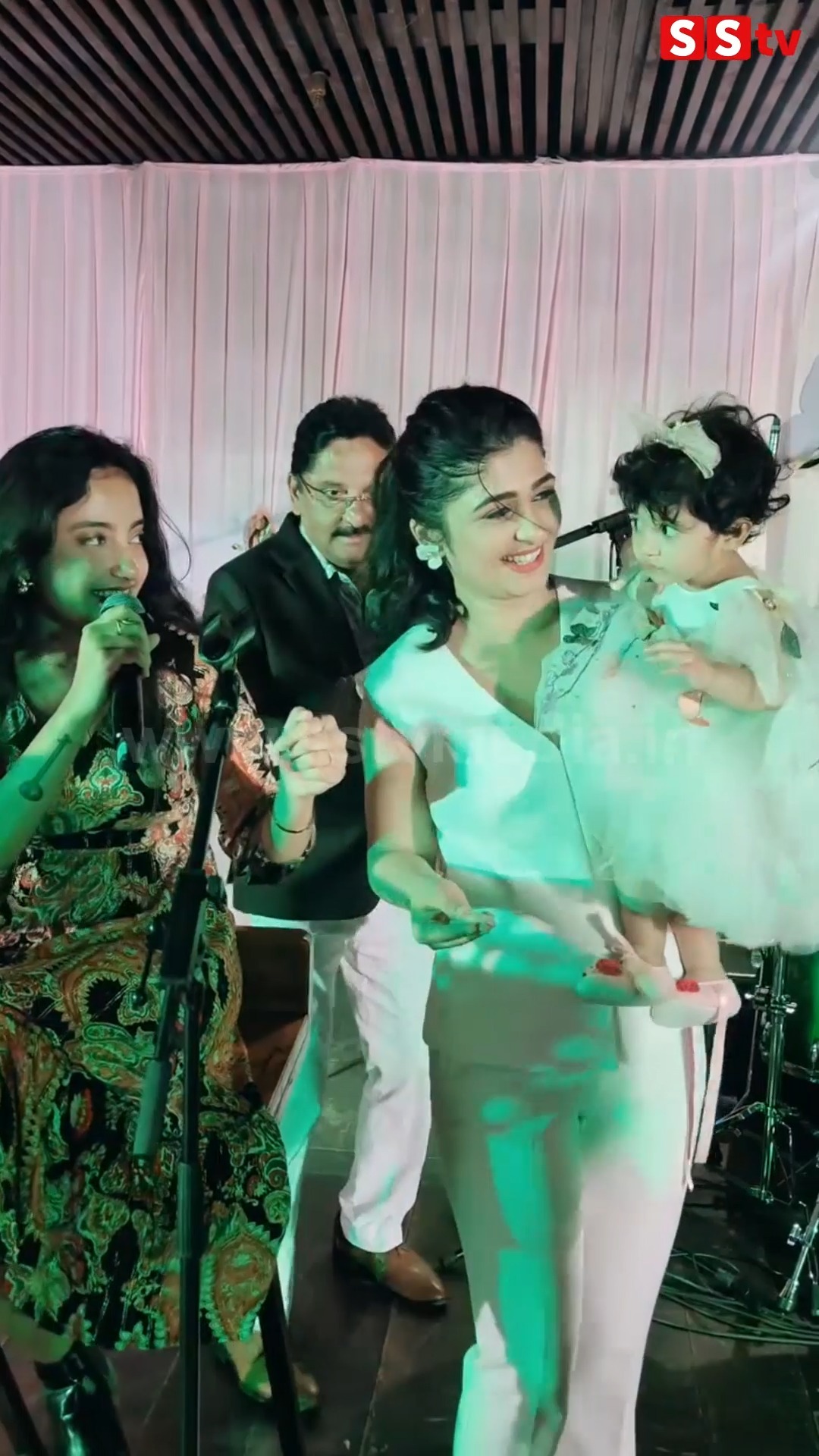 Aditi's daughter's birthday celebration in full swing