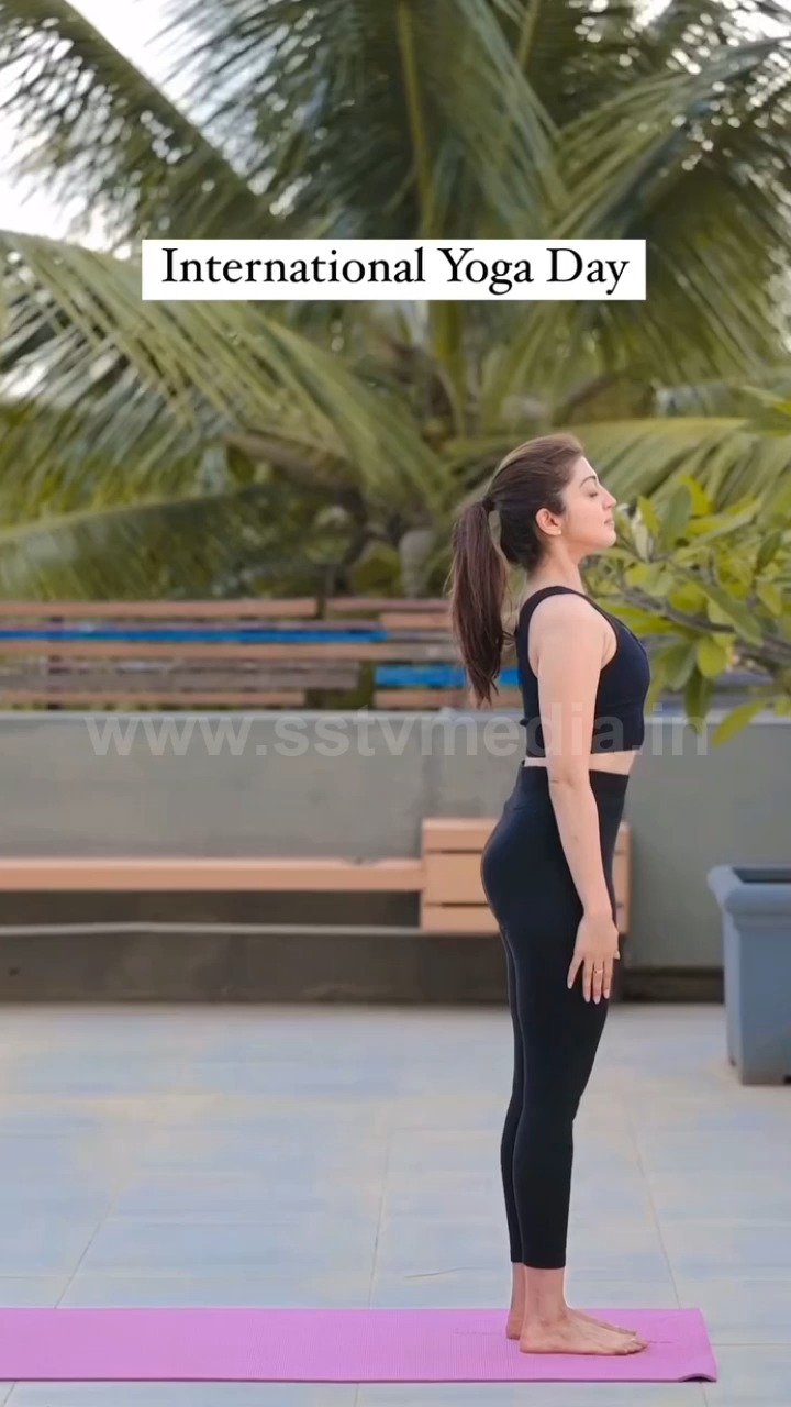 This is the reason why Praneetha is so slim despite being a mother of two children