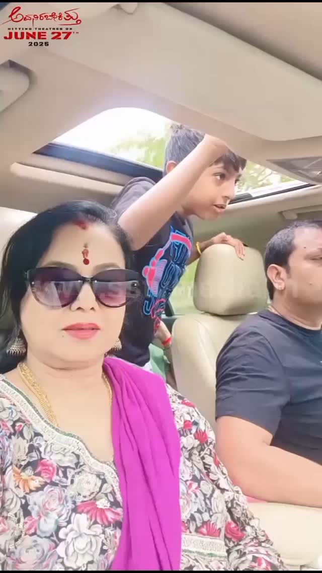 Actress Abhinaya who did reels with her husband and son