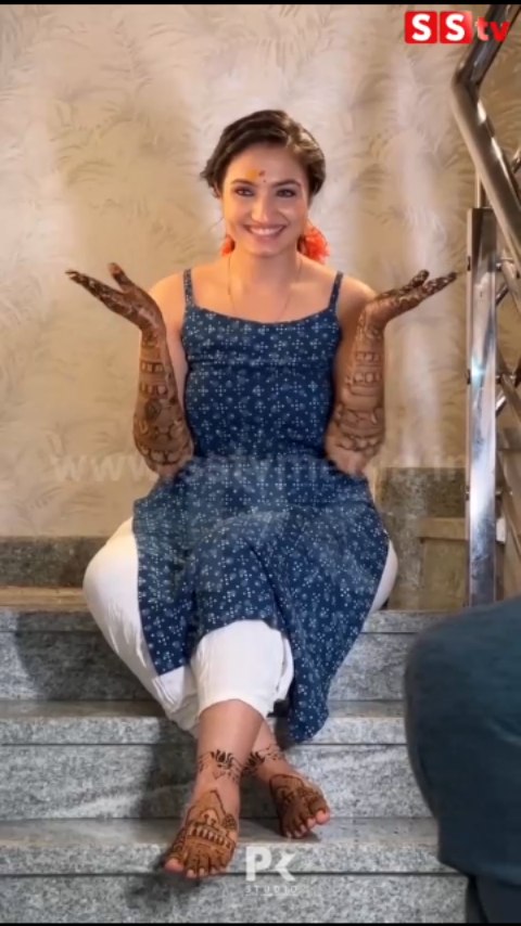 See how Vaishnavi Gowda prepared before her wedding