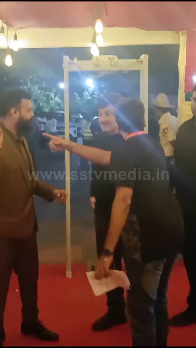 Veteran actor Srinath who won Prajavani Cine Sammana Award