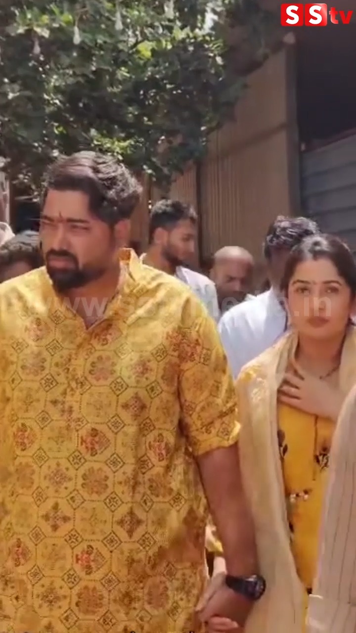 Tharun Sudhir came to Kateramma temple holding Sonal's hand