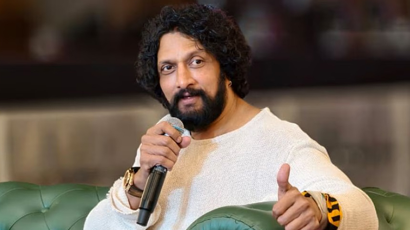 Kichcha Sudeep's new curly hairstyle goes viral