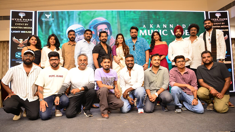Filmmaker Nagarjun Sharma's new venture... Prithvi-Anjali shine in Shubhashaya album song Nagarjuna Sharma's Lyrics Shubhashaya Album Song Released