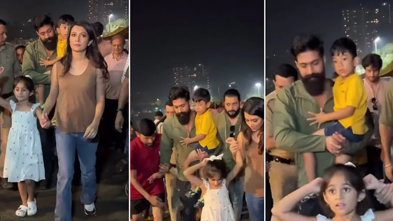 Yash-Radhika's outing in Mumbai