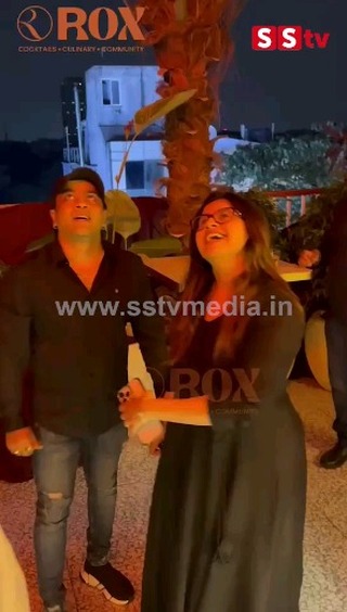 Anushree came Rox Pub