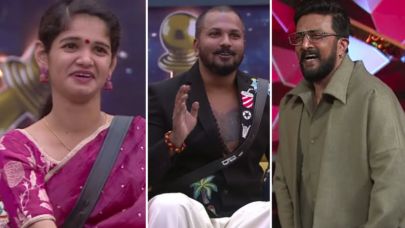Kichcha Sudeep laughs at Rajat's words