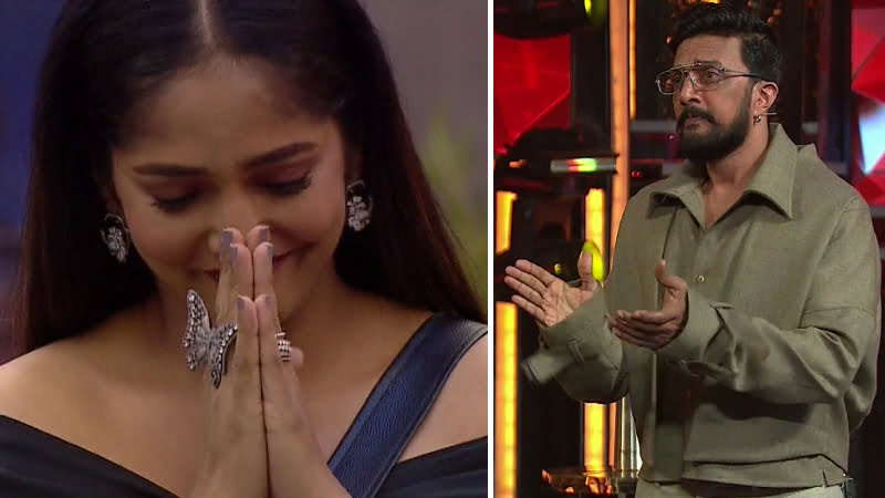 Bhavya receives applause from Kichcha