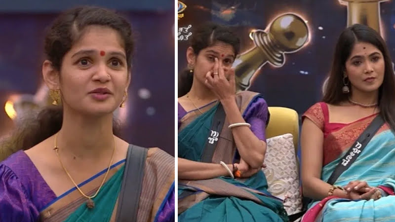 Chaitra Kundapura cheatly feeds non-vegetarian food to contestants