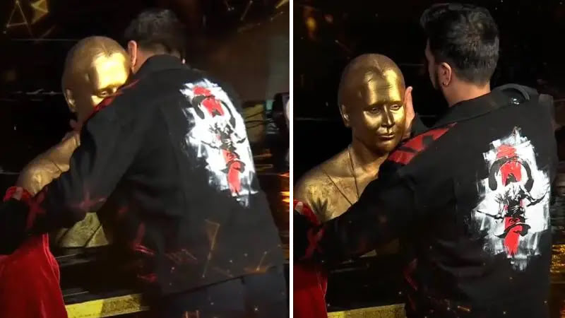 Kichcha Sudeep gets emotional on stage