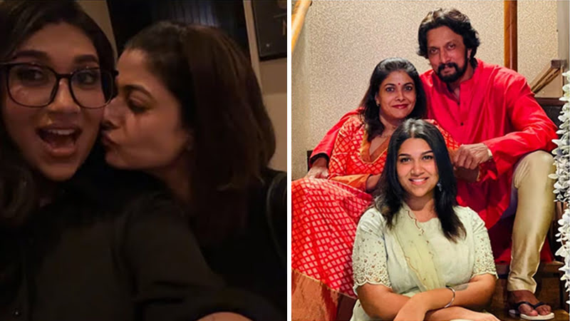 Sanvi Sudeep wishes her mother in a special way