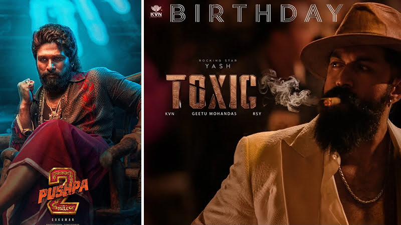 Yash beats 'Toxic Teaser' Pushpa-2
