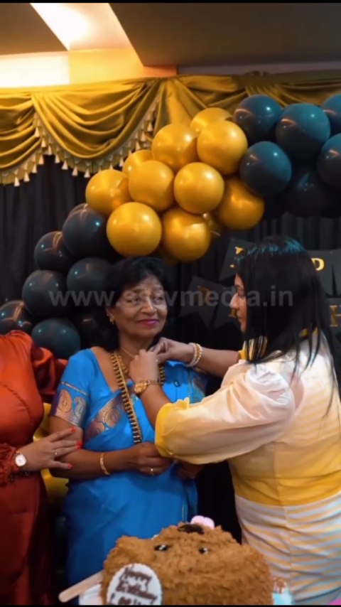 Tanisha gave a birthday surprise to her mother