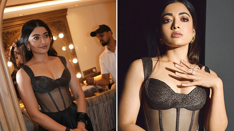 Rashmika Mandanna shines in a sexy look