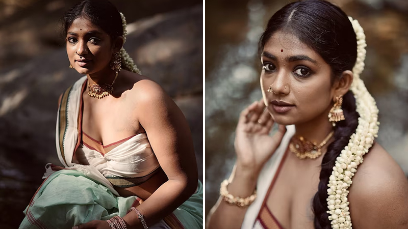 Bhoomi Shetty in the form of Shakuntala