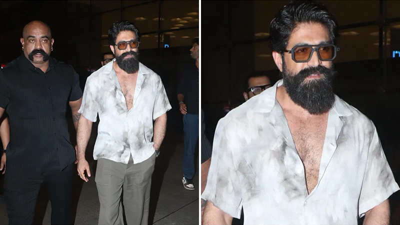 Yash flies to US with family after completing 'Ramayana' shoot