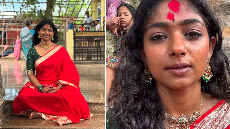 Bhoomi Shetty had a vision of the Powerful Goddess