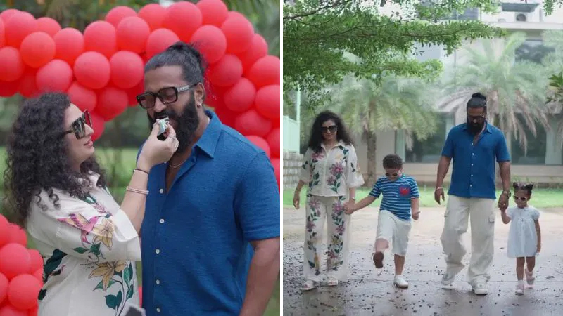 Rishab Shetty dedicates his birthday to his family