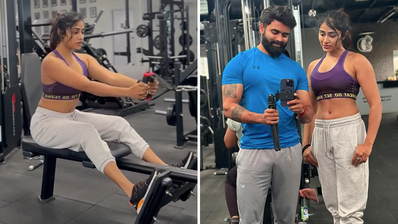 Sangeetha Sringeri's awesome workout video goes viral