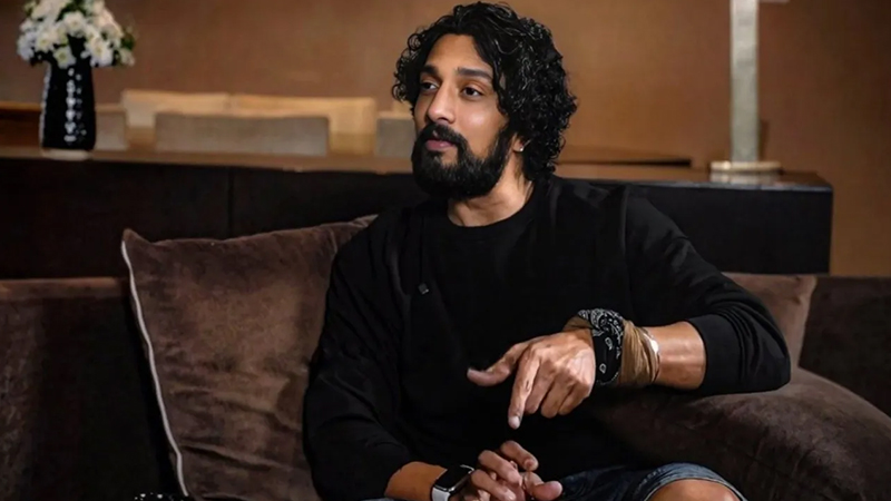 Kichcha Sudeep in Curly Hair Style