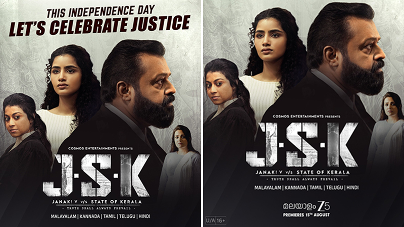 'Janaki vs State of Kerala' movie streaming on Independence Day