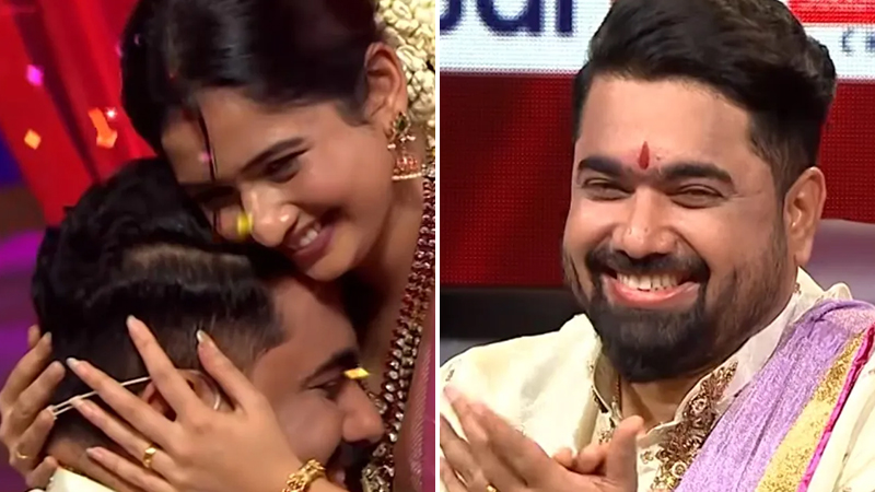 Sonal's love reaction to Tharun Sudheer's cute surprise